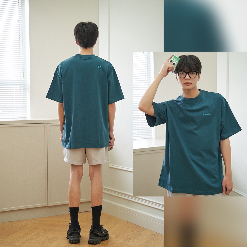 Áo thun basic SEVENPLUS logo thêu / SP-T03