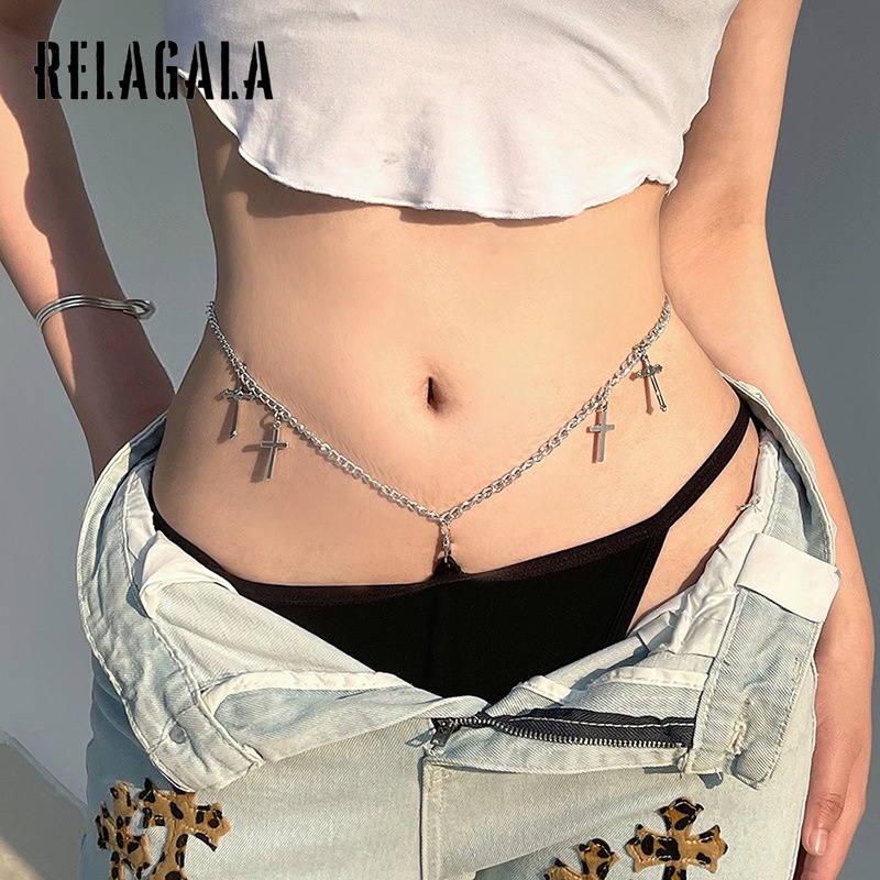 Relagala Quần Lót Màu Trơn Dáng Ôm Thời Trang Đường Phố Gợi Cảm Cho Nữ