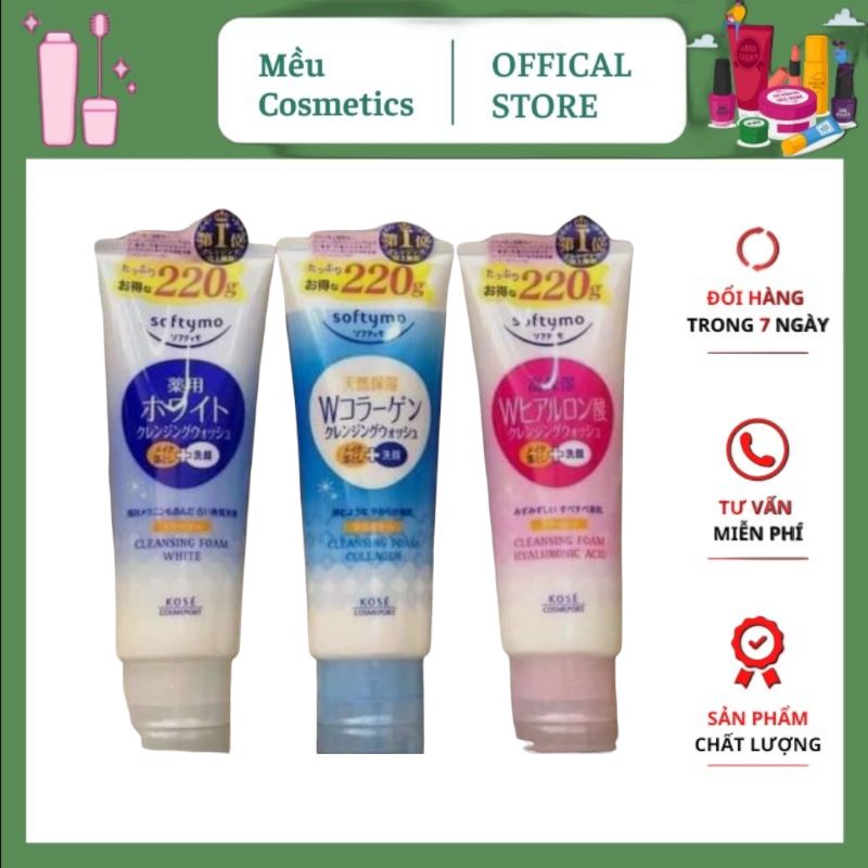 Sữa rửa mặt Kose Softymo Nhật Bản