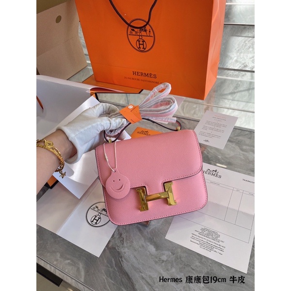 Túi đeo chéo Hermès- mini da thật cao cấp Au nhập khẩu new fullbox