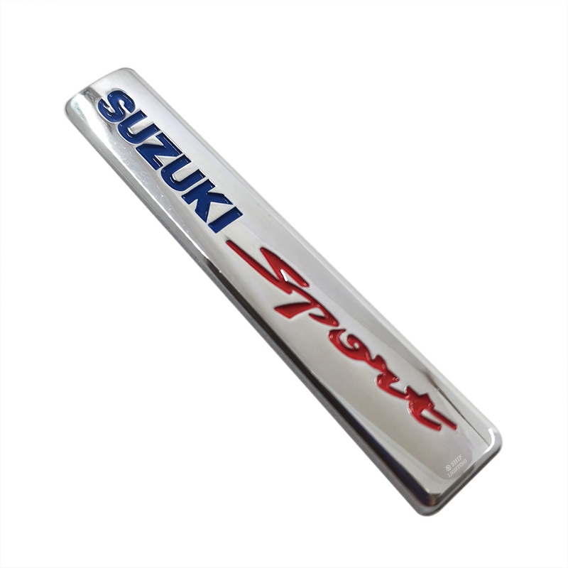 FENDER 1 x Nhãn Dán Logo SUZUKI Kim Loại Trang Trí Phía Sau Xe Hơi Thể Thao