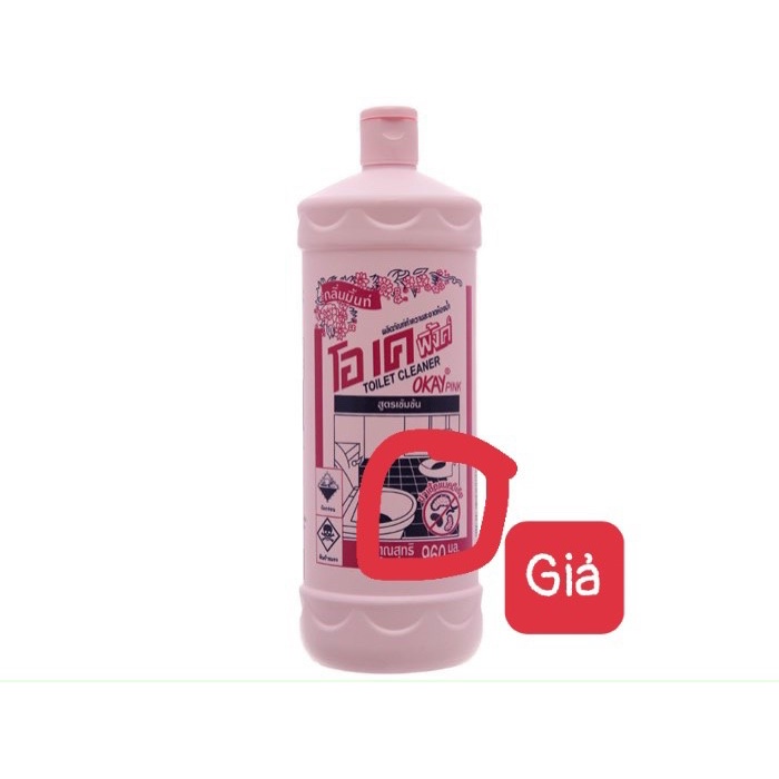 NƯỚC TẨY BỒN CẦU THÁI LAN OKAY 960ML - HÀNG CTY CHÍNH HÃNG