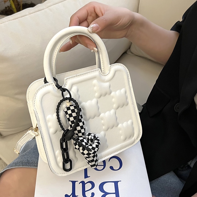 Túi Xách Đeo Vai Phối Khăn Lụa Đính Nơ Thời Trang Mùa Hè 2022