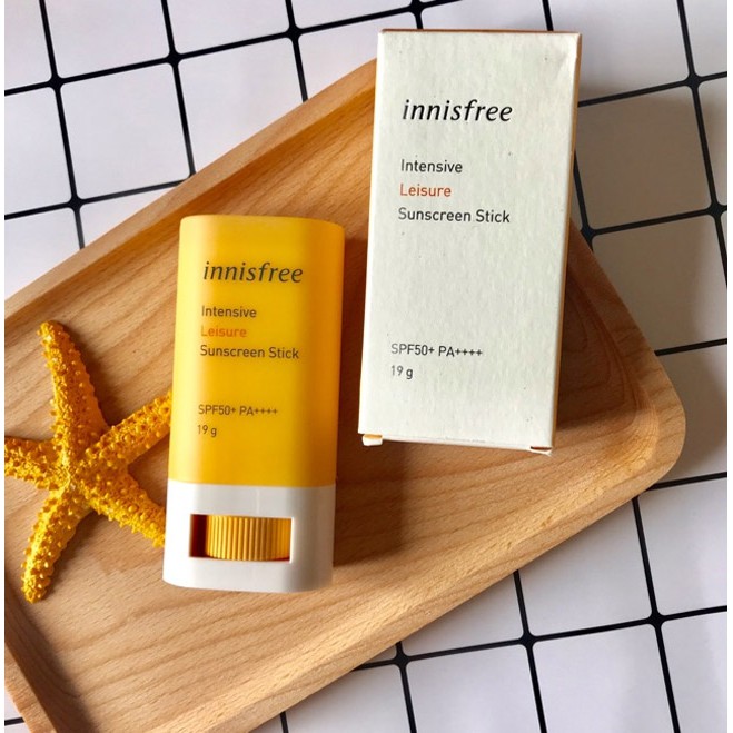 Kem Chống Nắng Dạng Lăn Innisfree Intensive Leisure Sunscreen Stick SPF50+ PA++++