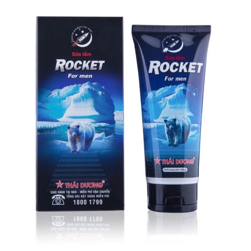 Sữa tắm rocket dành cho nam ( 200ml và 300ml) hàng chính hãng