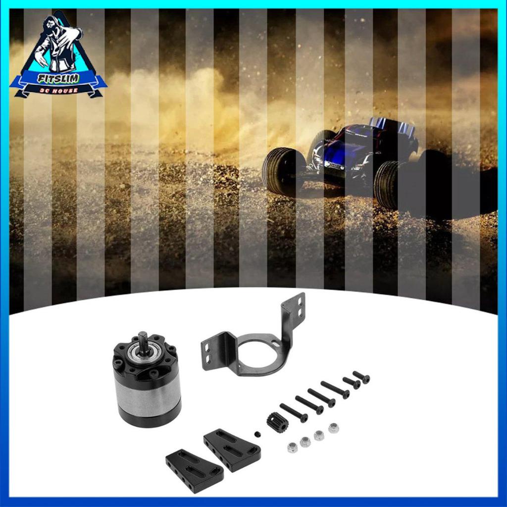 Hộp số tỷ lệ bánh răng 1: 5 làm từ kim loại với hộp truyền động lắp cho bánh xích RC 1/10 Fitslim