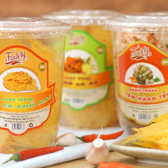 Bánh Tráng Fadely Khô Gà Xé (40g)