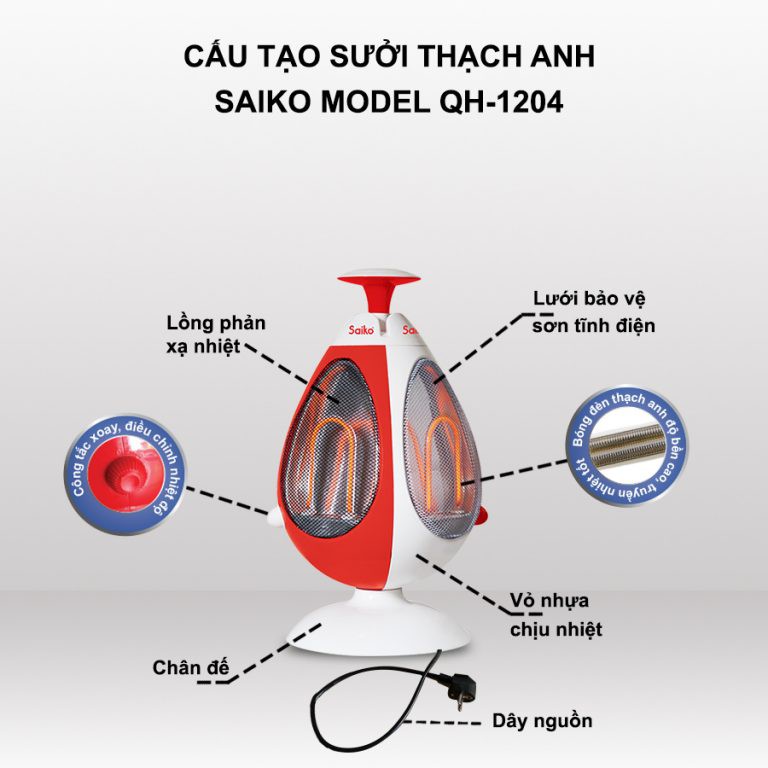 Đèn sưởi SAIKO