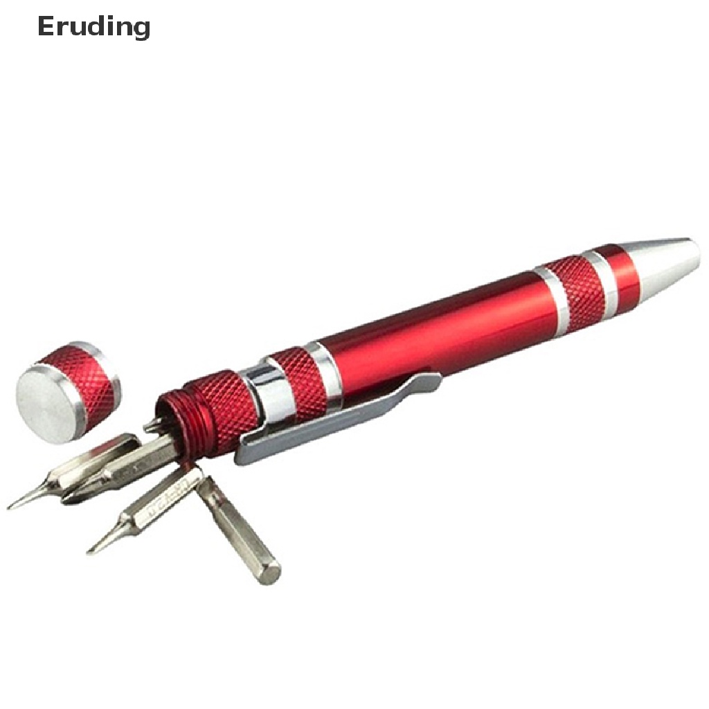 Bộ Tua Vít Mini 8 Trong 1 Đa Năng Bỏ Túi Tiện Dụng