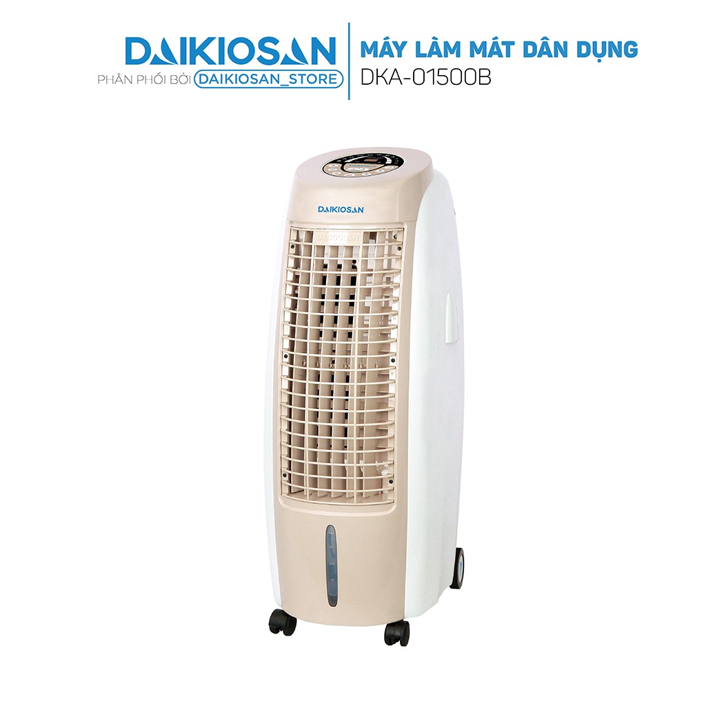 Máy làm mát không khí Daikiosan DKA-01500B - Lưu lượng gió 1,500 m³/h, hẹn giờ, điều khiển từ xa