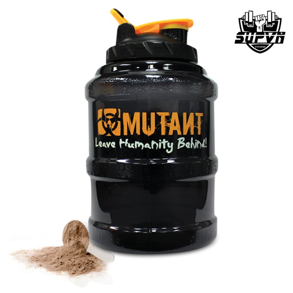 Bình nước tập gym 2.5 lít - Shaker Mutant chính hãng - Water bottle 2,5l