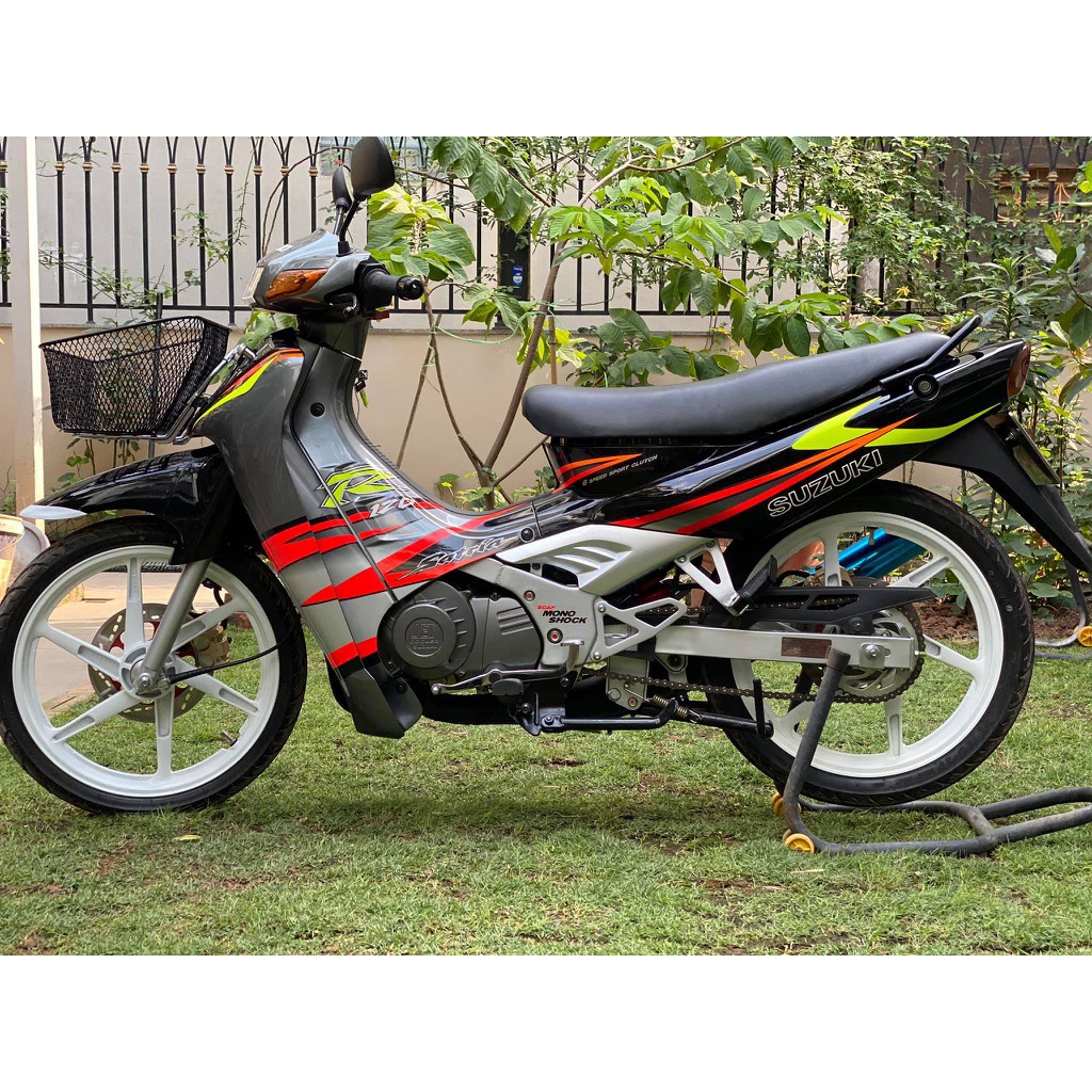 Tem Rời Satria 2000 Xám Đen - Tem Chuẩn Hình