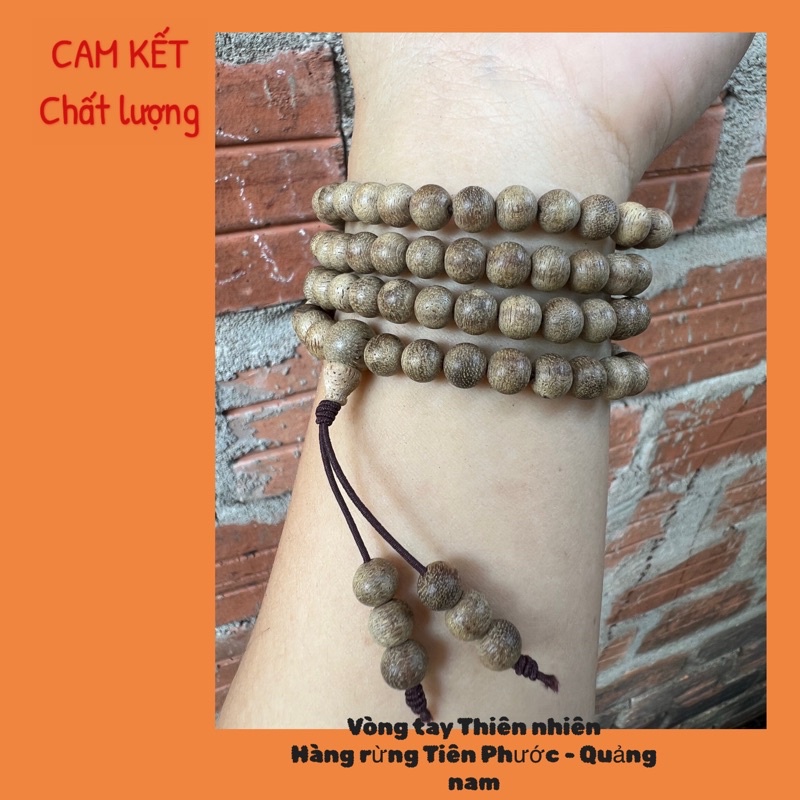 Vòng CHUỖI 108 TRẦM RỪNG THIÊN NHIÊN TIÊN PHƯỚC, Mùi ngọt