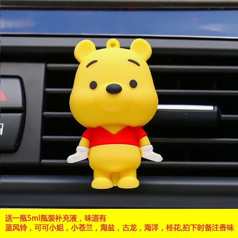Phụ Kiện Khuếch Tán Nước Hoa Trên Xe Hơi Hình Chuột Mickey Dễ Thương Sáng Tạo
