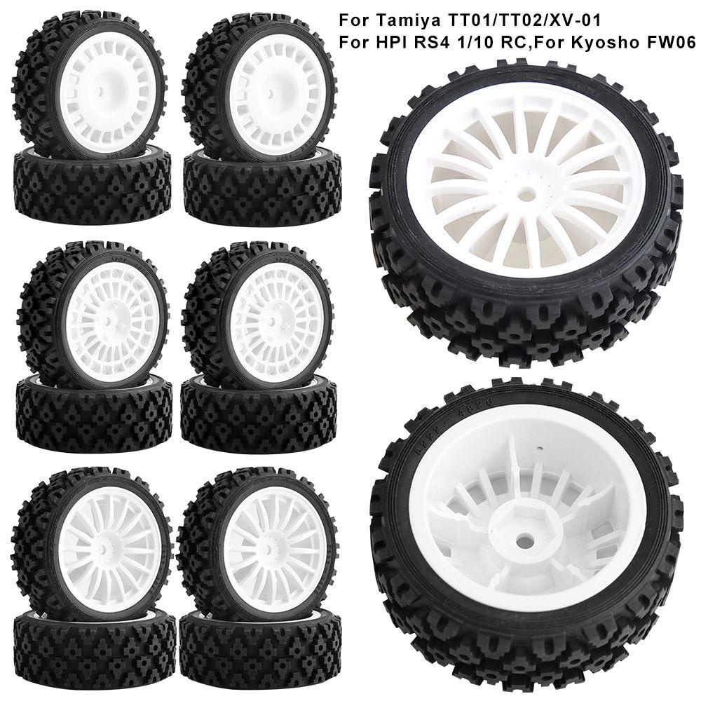 CHOOKEY Bộ 4 Bánh Xe Thay Thế Cho Xe Điều Khiển Kyosho FW06 HPI RS4 1 / 10 RC