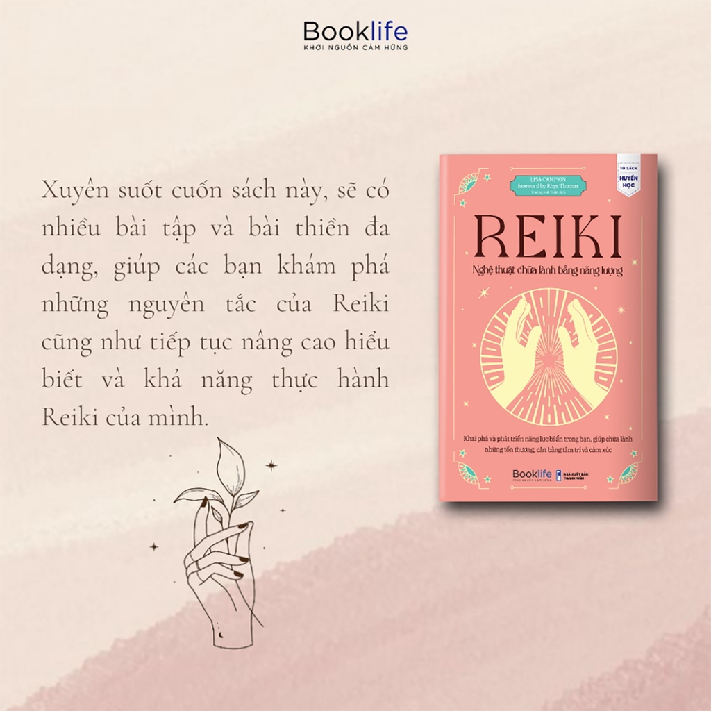 Sách Reiki - Nghệ Thuật Chữa Lành Bằng Năng Lượng