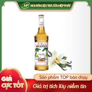 Syrup Vani MONIN 700ml - [THƠM DỊU] - SP010165 - Nguyên liệu trà sữa HIỆP PHÁT