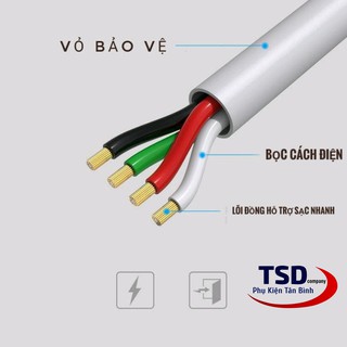 Cáp Sạc Nhanh Arun Cổng Micro USB Chính Hãng