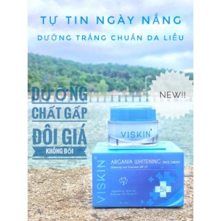 Kem dưỡng trắng da viskin