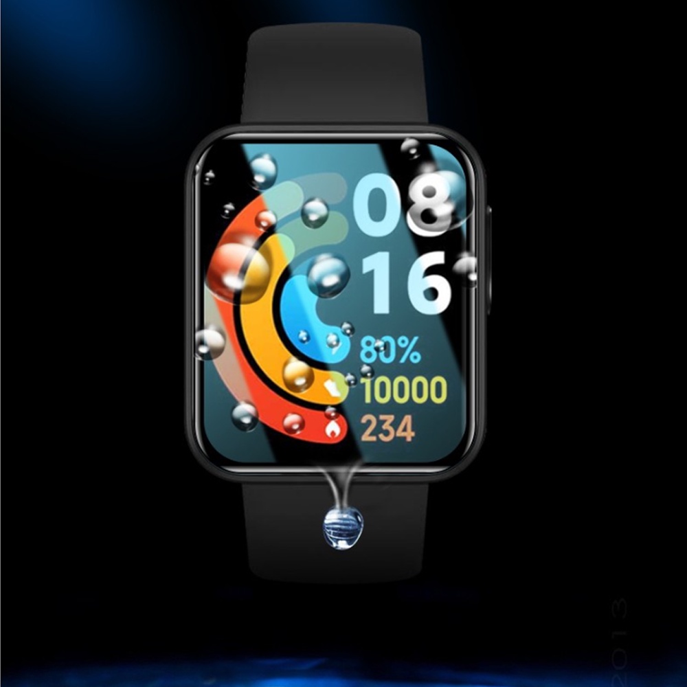 Kính Cường Lực 3D Viền Cong Chuyên Dụng Cho Đồng Hồ Thông Minh Xiaomi redmi Watch 2 POCO