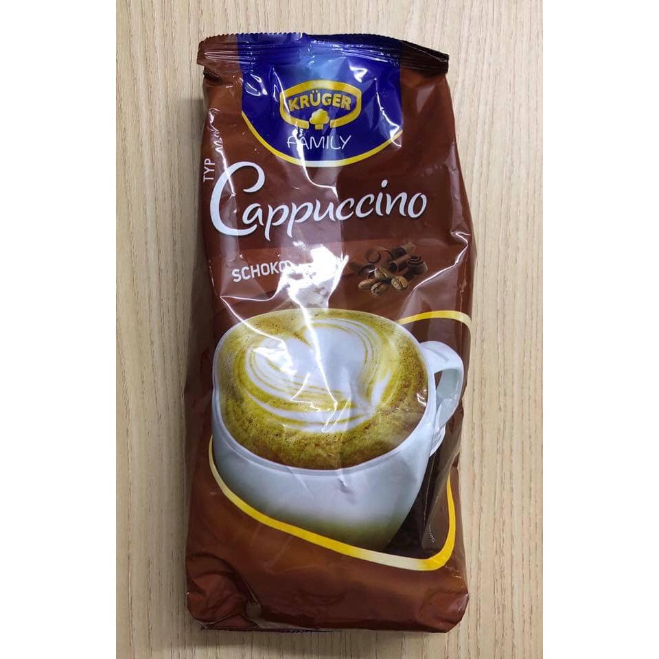 Cà phê sữa Cappuccino Kruger500g