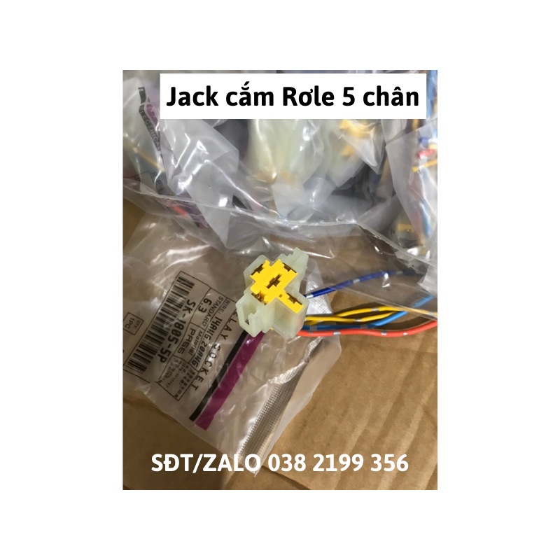 Rắc cắm Rơle 5 chân SIHAI Chính hãng