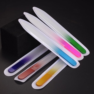 Combo 5 dũa móng tay bằng thủy tinh dài 14cm