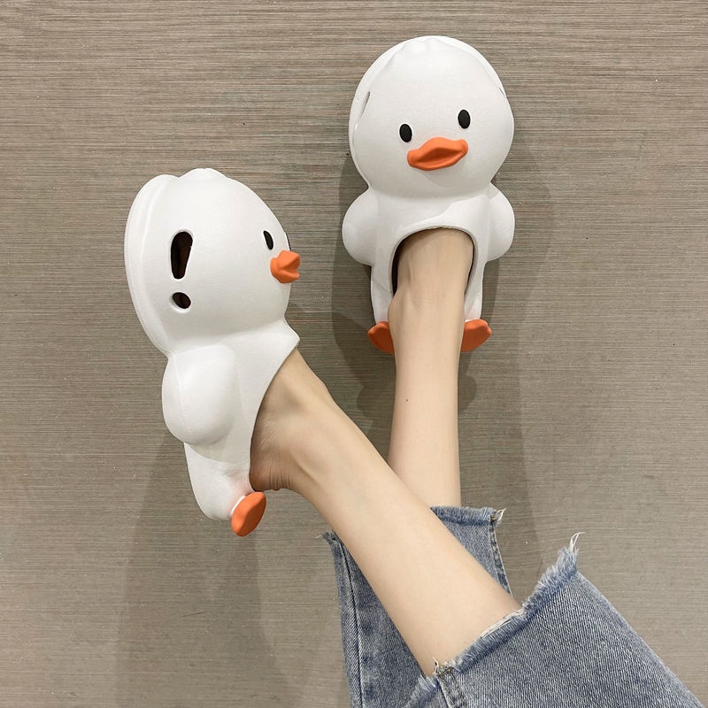 Dép Quai Ngang Hình Vịt Hoạt Hình Dễ Thương Cho Nữ dép vịt