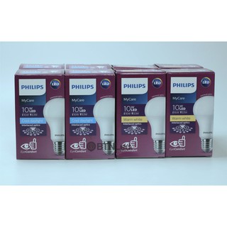 Bóng đèn philips led bulb mycare 10w e27 a60 - - êm dịu cho mắt