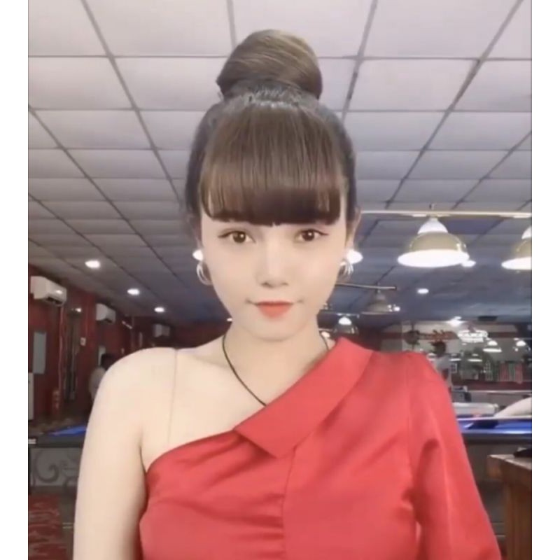 Mái dày, mái ngố tóc thật 100%