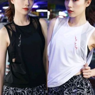 Áo tập gym yoga lưới nữ