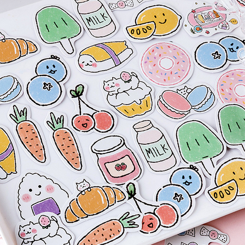 Hộp Sticker Dán Trang Trí Sổ Tay Xinh Xắn