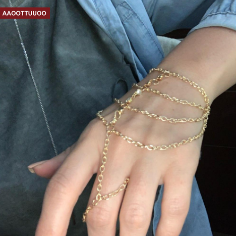 Vòng tay nhiều lớp đính đá lấp lánh sang trọng Aaotuuooo4