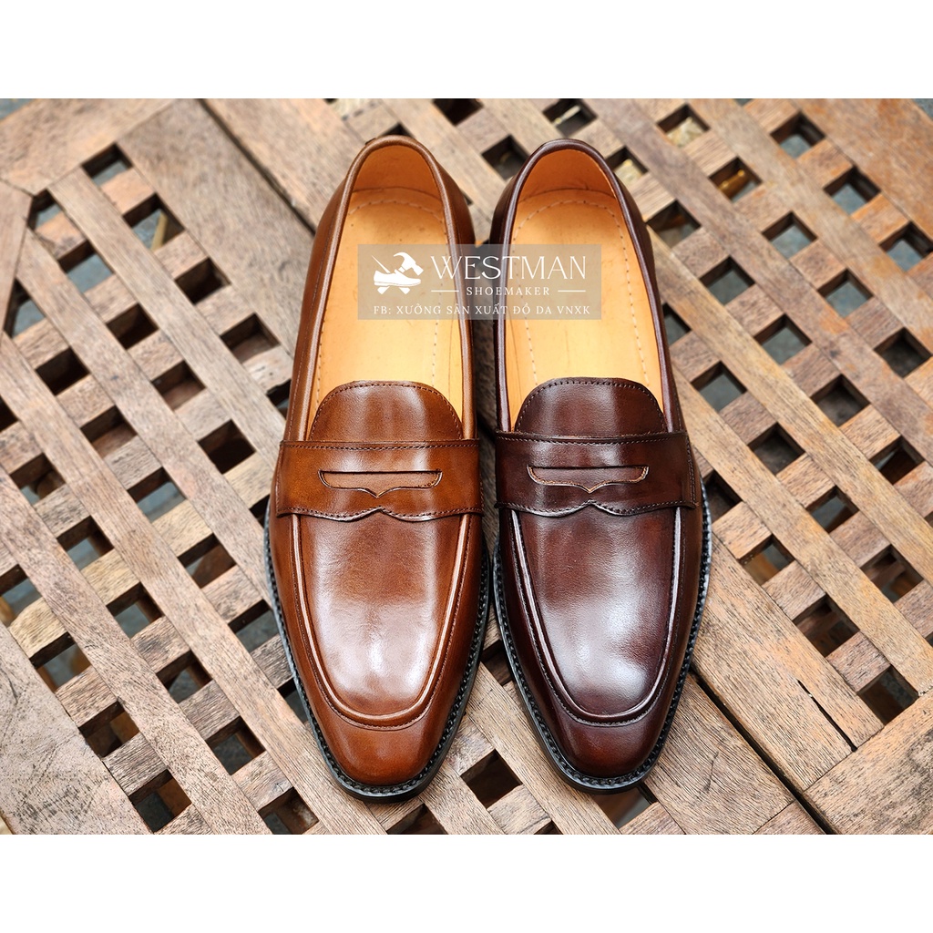 Giày Lười Loafer Da Thật Westman W0023