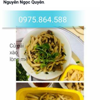 Củ cải khô