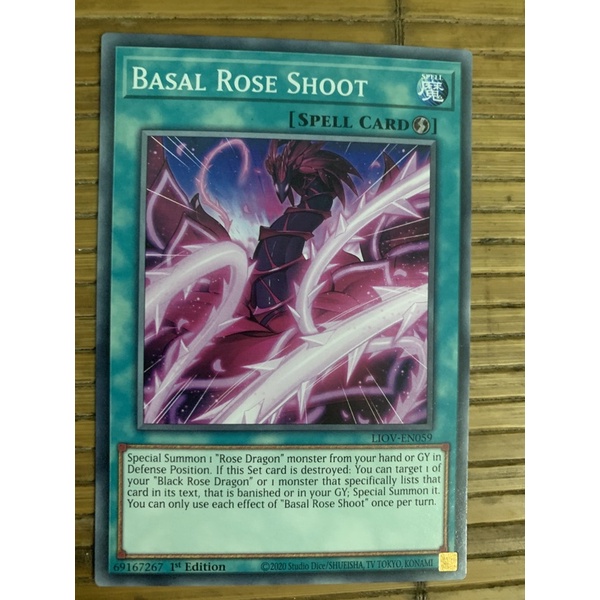 bài yugioh: basal rose shoot