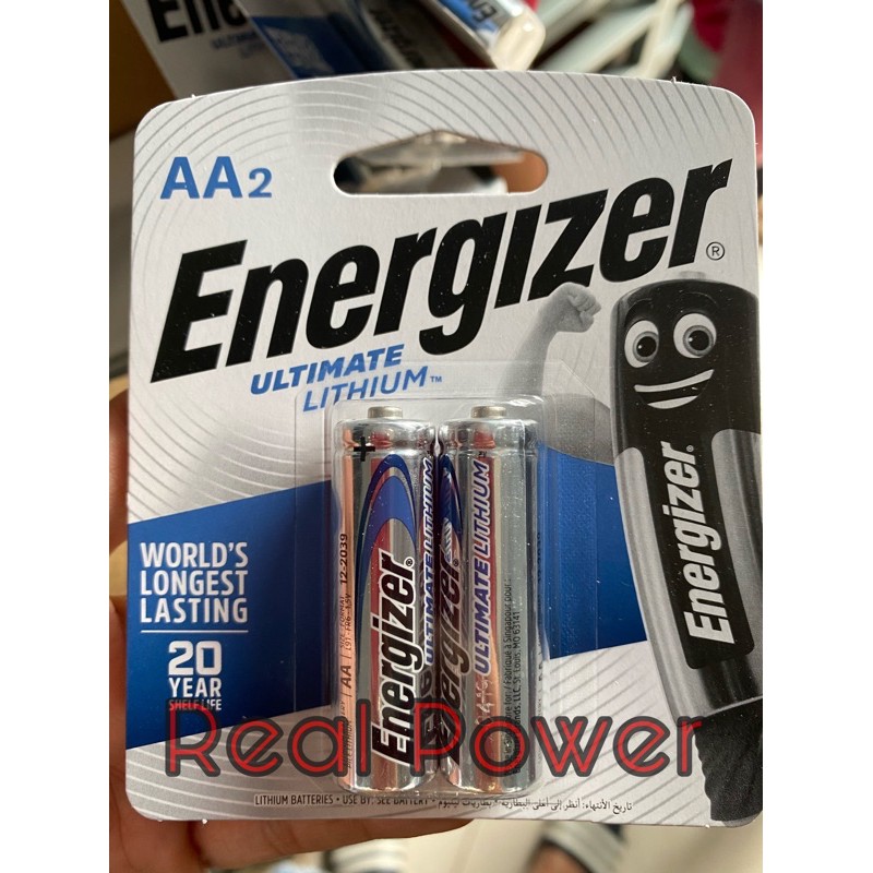 Pin AA Lithium Energizer 1.5V (Bền Nhất Thế Giới ) (Nhập Khẩu Singapore)(Chính Hãng 100%)