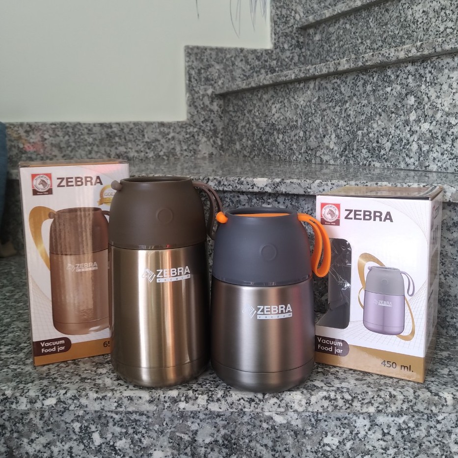 Bình giữ nhiệt ủ cháo zebra 650ml Thái Lan | BigBuy360 - bigbuy360.vn