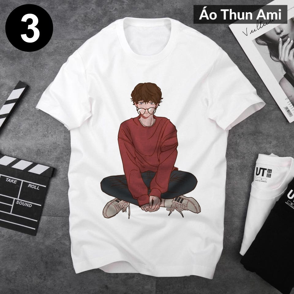 ⚡️FREESHIP⚡️Áo Thun In Hình Soái Ca - UNISEX Nam nữ - Áo thun cotton cực kỳ thoáng mát