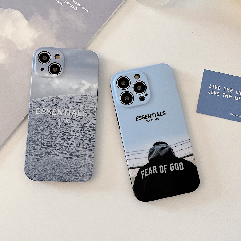 ESSENTIALS FOG Ốp Điện Thoại Mềm Hình Hoạt Hình Cho Iphone 7plus / 8plus x / xs xsmax iPhone11 11promax iPhone12 12pro 12promax iPhone13 13pro 13promax 12mini 13mini