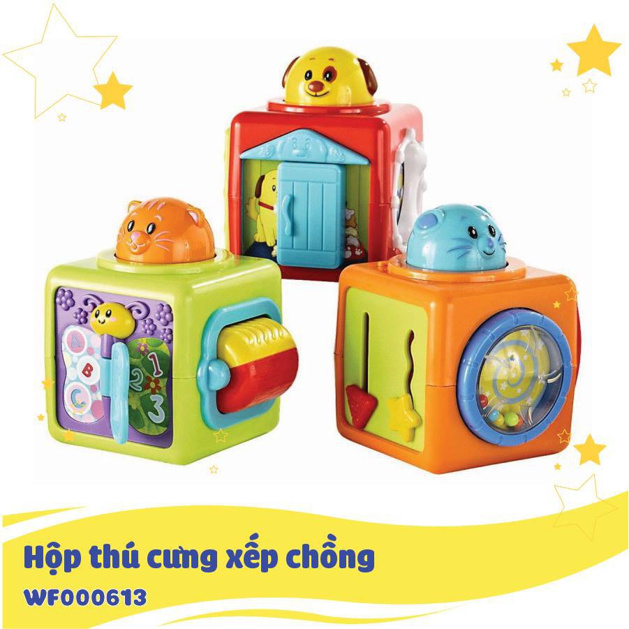 [BAO GIÁ SHOPEE] Hộp thú cưng xếp chồng Winfun 0613 chính hãng