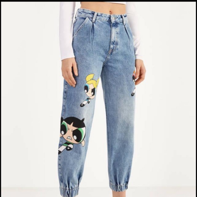 Quần Jeans Boy Hoạt Hình B.S.K