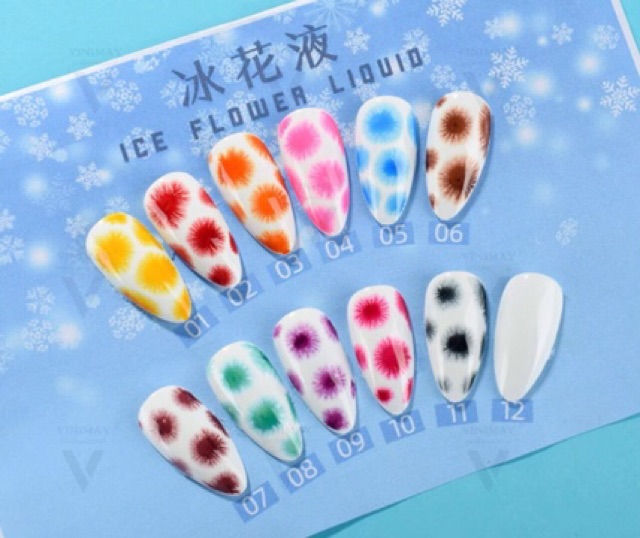 Loang cồn vinimay 12 màu mới