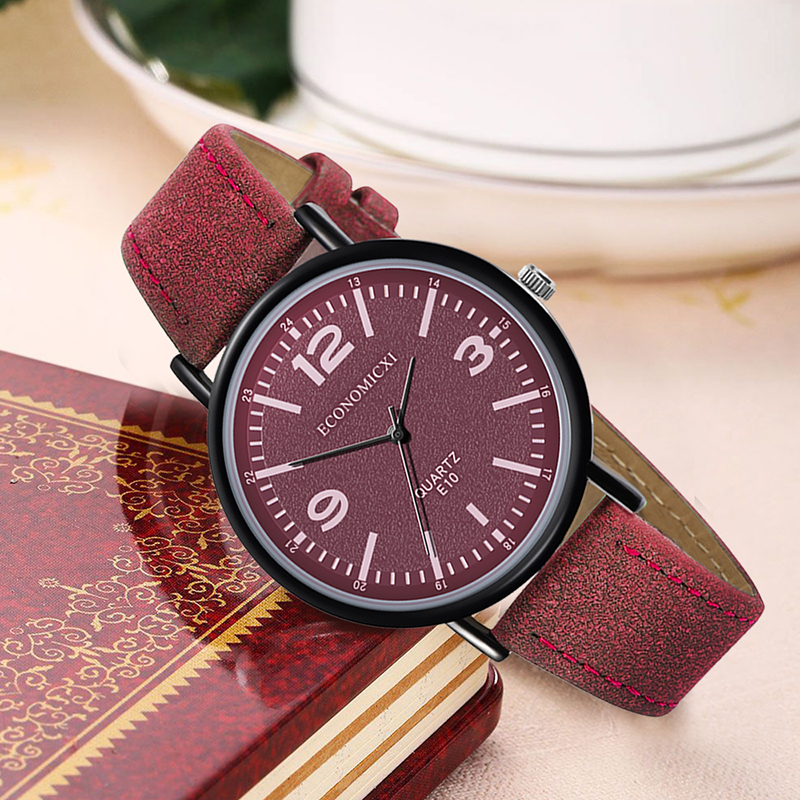 ZOLFA Fashion Black Leather Ladies Wristwatch Analog Clocks Classic Casual Womens Quartz Watches Simple Wrist Accessories Đồng hồ nữ