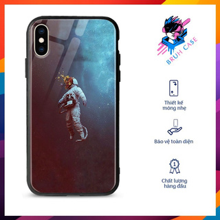 Ốp Đẹp Ip8 Plus Hình Phi Hành Gia BRUH CASE Iphone/6-7-8/6Plus/7Plus/8Plus/Xr