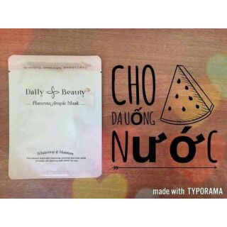 HỘP MẶT NẠ NHAU THAI CỪU HÀN QUỐC
