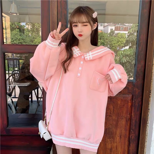 Đầm lolita cổ thuỷ thủ mặt sau 🐷🥕