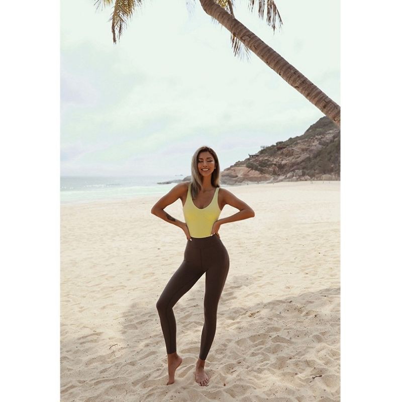 BỘ ĐỒ LIỀN THÂN - JUMPSUIT TẬP YOGA CAO CẤP PHỐI MÀU