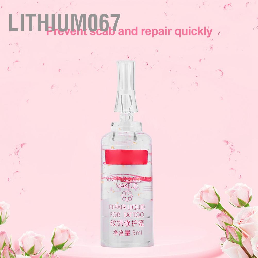 Gel phục hồi chăm sóc da dạng lỏng chống sẹo vết thâm sau xăm cho lông mày lông mi 5ml