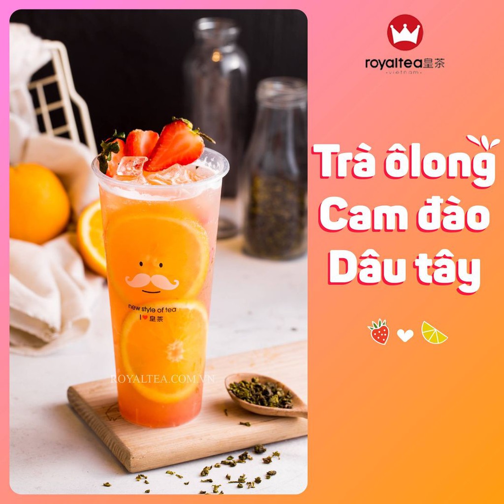 Mứt Cam Đào Dâu Tây 1.2kg